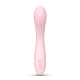 Flexible Bending Silicone Vibrator Pink 20cm Length Vibrators